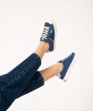 Baskets femme en toile avec coton recyclé – Alma Planète